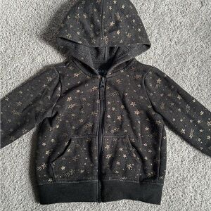 Starry Black Kids Hoodie